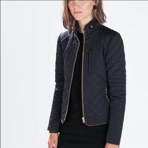 ZARA QUILTED JACKET. NEVER WORN!